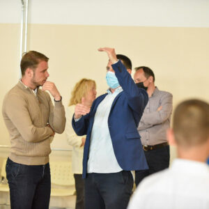 Gradonačelnik obišao sportsku dvoranu na Starčevici