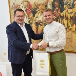 Susret gradonačelnika Banje Luke sa načelnikom Broda Susret gradonačelnika Banje Luke sa načelnikom Broda