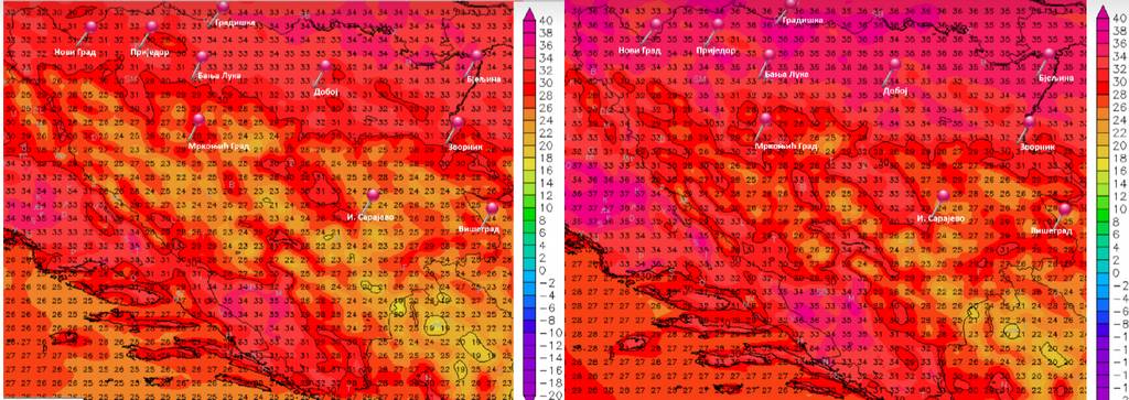  Izvor: Republički hidrometeorološki zavod Republike Srpske