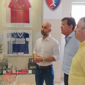 Velimir Petković u „Muzeju sporta“ Velimir Petković u „Muzeju sporta“