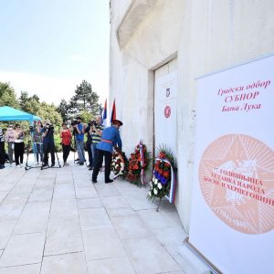 Сутра обиљежавање Дана устанка против фашизма