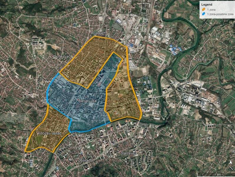  Обухват посебне и прве зоне