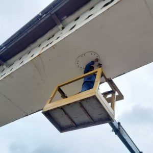 Пасарела на Старчевици безбједна за пјешачки саобраћај Пасарела на Старчевици безбједна за пјешачки саобраћај