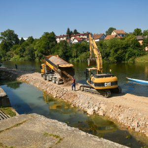 Почела изградња првог дајак пристаништа Почела изградња првог дајак пристаништа