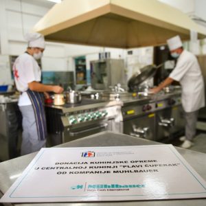 Донација компаније „Милбауер“: Санирана кухиња вртића „Плави чуперак“