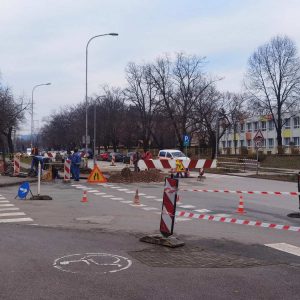 Za veću bezbjednost djece: Počeli radovi na pješačkom prelazu u Boriku