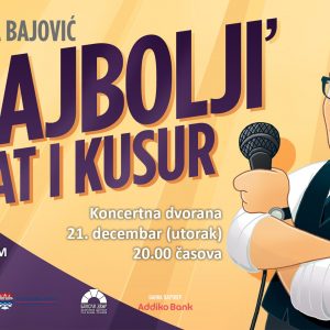 Бански двор: Вече стенд-ап комедије са Пеђом Бајовићем Бански двор: Вече стенд-ап комедије са Пеђом Бајовићем