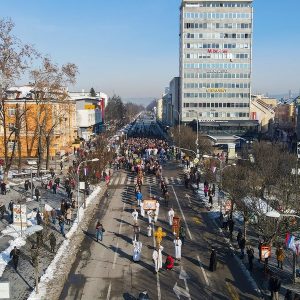 Обустава саобраћаја због одржавања Богојављенске литије