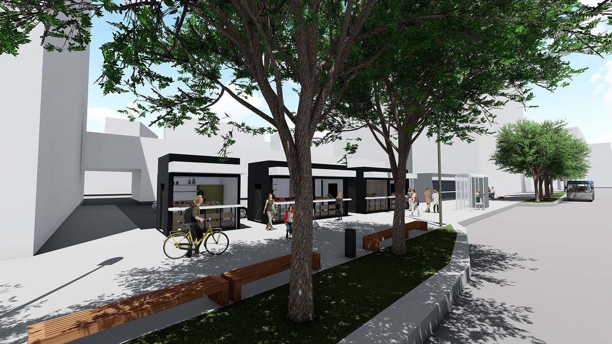  Foto ilustracija: Idejno rješenje prodajnih štandova