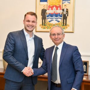 О бројним темама: Градоначелник разговарао са италијанским амбасадором О бројним темама: Градоначелник разговарао са италијанским амбасадором