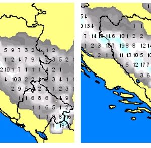 За викенд: Упозорење на захлађење, сњежне падавине и јак вјетар