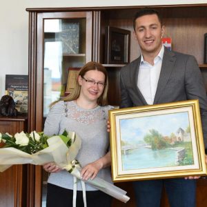 Предсједник Скупштине уприличио пријем за хероину Мериму Гајић