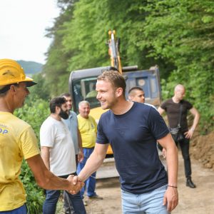 У току изградња резервоара Мелина, градоначелник обишао радове У току изградња резервоара Мелина, градоначелник обишао радове