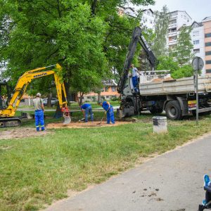 Na radost najmlađih sugrađana: Počela rekonstrukcija igrališta u Ulici Marka Kraljevića