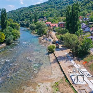 Савјетница Шукало: Радови на изградњи нове плаже теку предвиђеном динамиком, ускоро спектакуларно отварање Савјетница Шукало: Радови на изградњи нове плаже теку предвиђеном динамиком, ускоро спектакуларно отварање