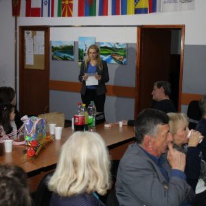 Представници Града на отварању изложбе у Клубу националних мањина Представници Града на отварању изложбе у Клубу националних мањина