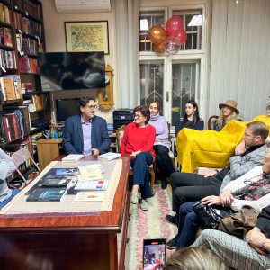 Библиотека „Сестре Гајић“: Промоција књиге „Ослонац српски“, присуствовао и градоначелник Библиотека „Сестре Гајић“: Промоција књиге „Ослонац српски“, присуствовао и градоначелник