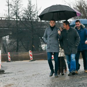 Градоначелник са сарадницима обишао неколико градилишта у граду