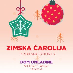 За најмлађе: Данас креативна радионица у Дому омладине