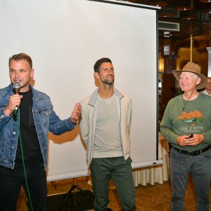 Градоначелник са Ђоковићем на предавању Семира Османагића