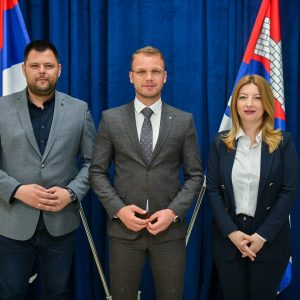 Поводом Дана града: Градоначелник угостио делегације Града Скопља и Општине Никшић