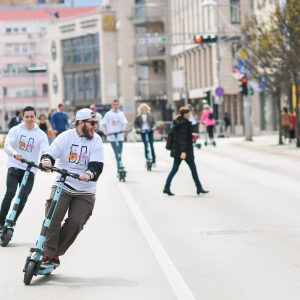 Електрични тротинети на улицама Бање Луке Електрични тротинети на улицама Бање Луке