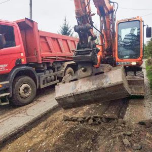 Интензивирани радови у Куљанима: Почела и реконструкција дионице од вртића до „Пажа“