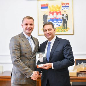 Градоначелник угостио делегацију пријатељског града Модина