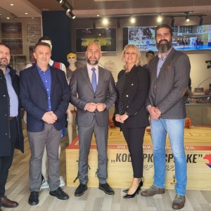 У дворани „Борик“ отворена тематска изложбена поставка посвећена кошарци Републике Српске