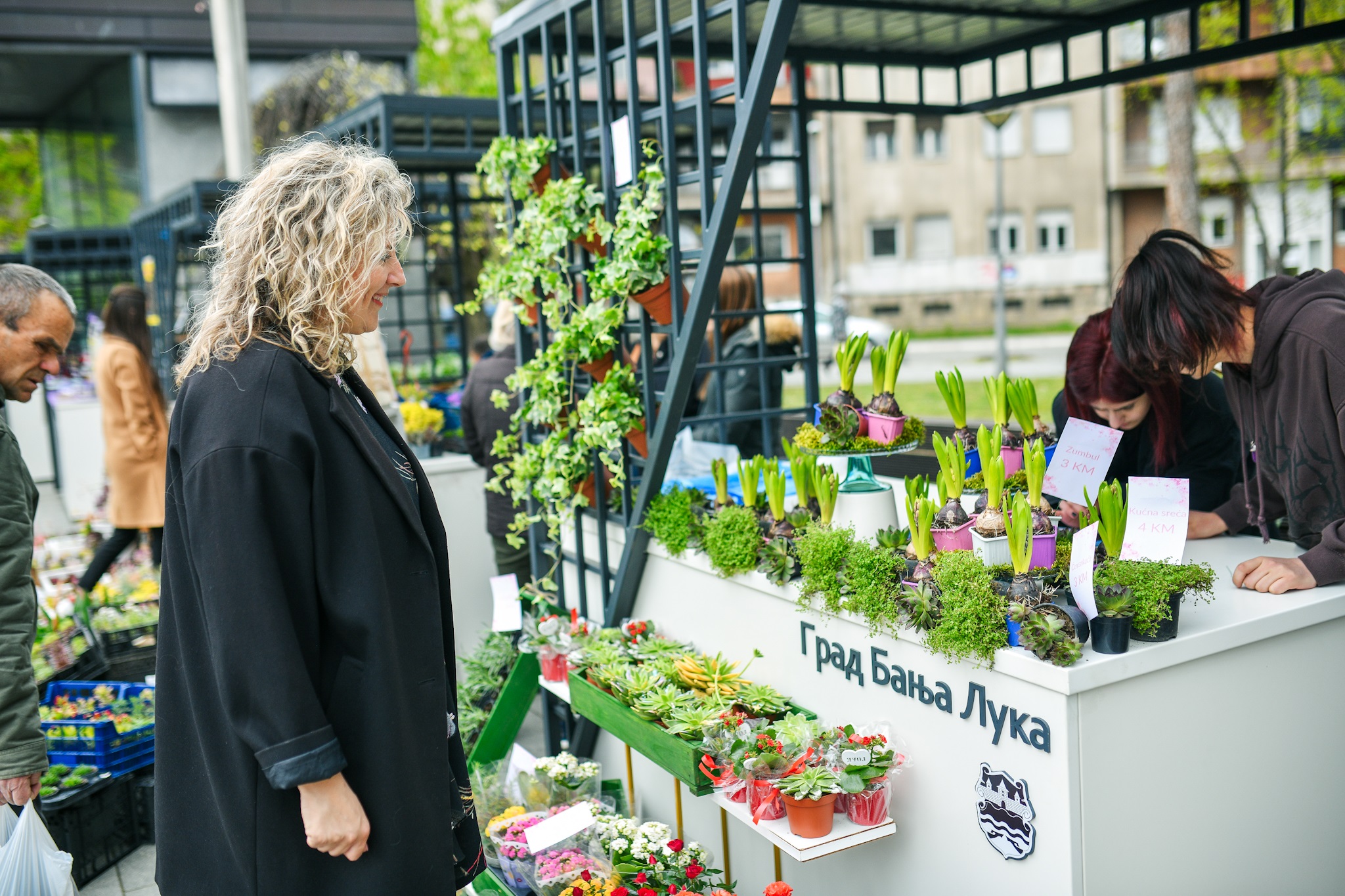 Фото: А. Чавић (Нови штандови са логом Града)