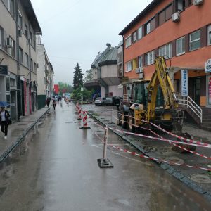 Дио града који ће имати најљепшу пјешачку зону: Почели радови у Гајевој улици Дио града који ће имати најљепшу пјешачку зону: Почели радови у Гајевој улици