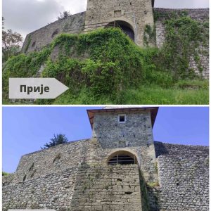 Uskoro će zasijati u punom sjaju: Uspješno završeni radovi na održavanju zidina Kastela