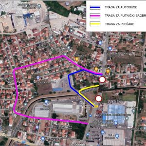 Zbog izgradnje mosta preko rijeke Široka: Izmjena u režimu odvijanja saobraćaja u Ulici put srpskih branilaca
