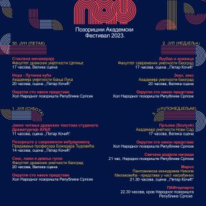 Више од стотину учесника: Данас почиње позоришни академски фестивал