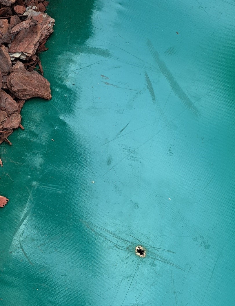  Пробушена трамполина