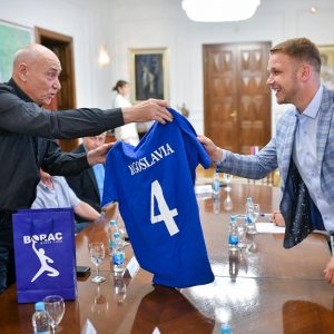 Пријем за златне рукометне олимпијце из Минхена Пријем за златне рукометне олимпијце из Минхена