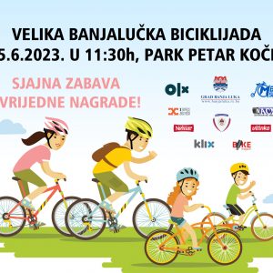 Велика Бањалучка бициклијада у недјељу