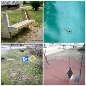 Казне и до 3.000 КМ: Пооштрене санкције за вандализам и уништавање градске имовине Казне и до 3.000 КМ: Пооштрене санкције за вандализам и уништавање градске имовине