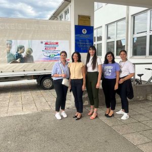 Весели бањалучки караван у Броду, Шамцу, Вукосављу и Модричи: Почела испорука уџбеника другим општинама Републике Српске