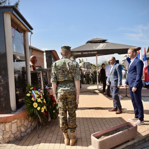 Gradonačelnik prisustvovao obilježavanju 32. godišnjice od osnivanja 16. krajiške motorizovane brigade