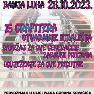 Придружите се: Сутра Фестивал уличне умјетности „Графит фест“ Придружите се: Сутра Фестивал уличне умјетности „Графит фест“