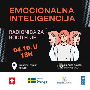 За родитеље: Бесплатне радионице о теми емоционална писменост