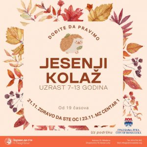 Уз подршку Града: „Јесењи колаж“ у организацији Удружења „Здраво да сте“