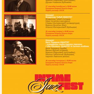 Banski dvor: Sve je spremno za 6. festival džez muzike „Intime jazz fest“