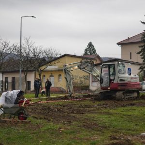 Припремне активности за изградњу новог парка: У току археолошка истраживања у зони кружне раскрснице код „Екватора“ Припремне активности за изградњу новог парка: У току археолошка истраживања у зони кружне раскрснице код „Екватора“