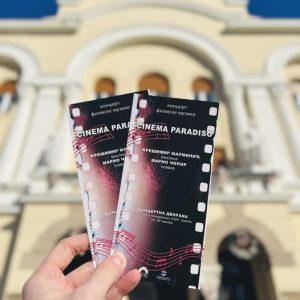 Понедјељак у Банском двору: Концерт филмске музике „Cinema Paradiso“