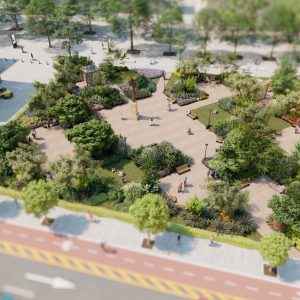 Градоначелник представио идејно рјешење: Бања Лука добија парк књиге са спомеником Кулину бану