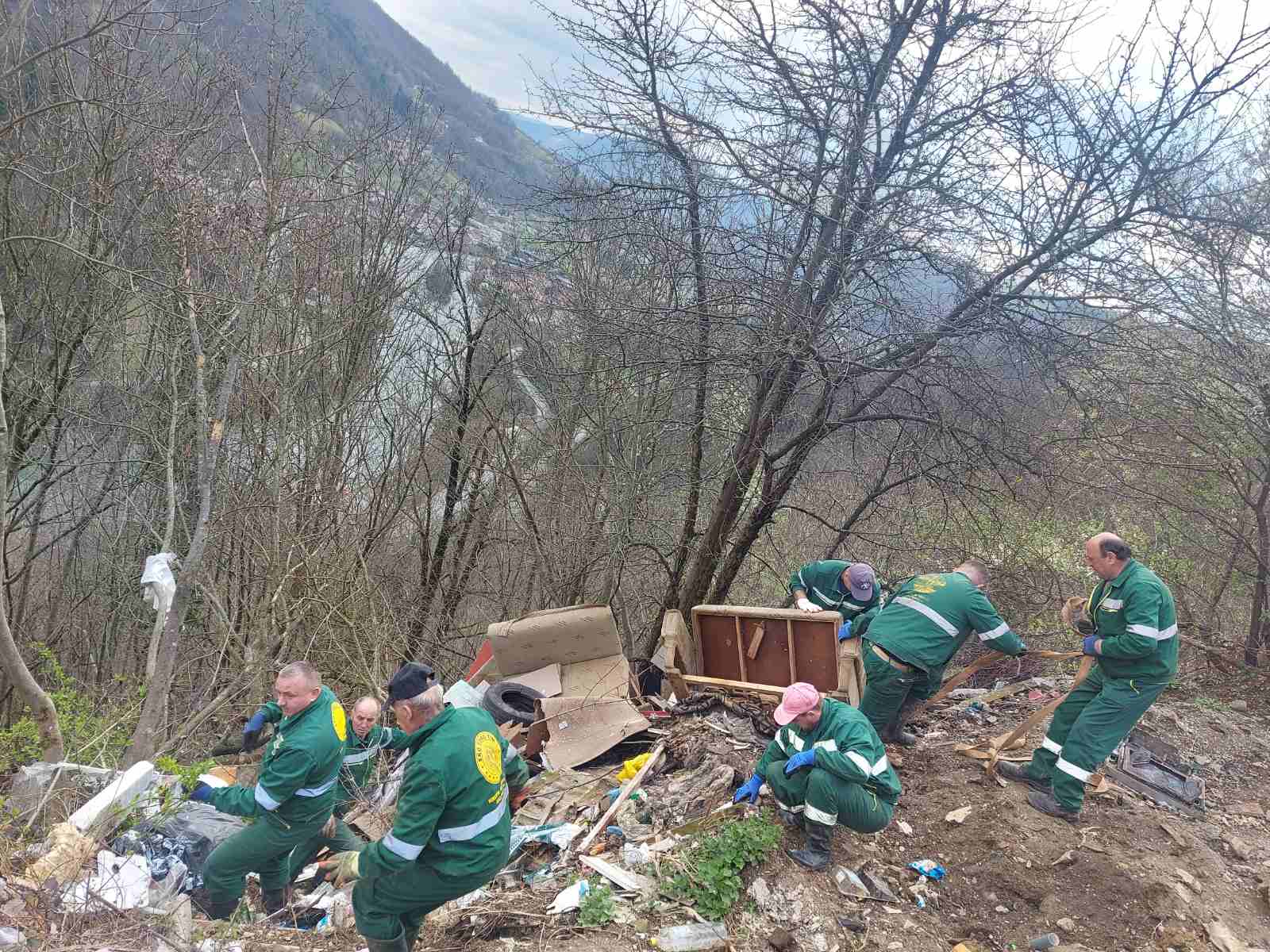 Чишћење депоније у Буквалеку