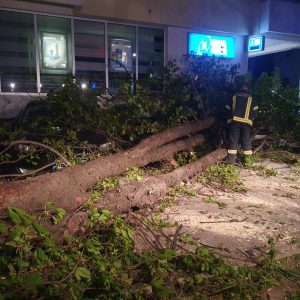 Посљедице олујног невремена: Интервенисала Ватрогасна бригада, без већих интервенција