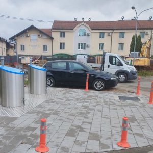 Постављени подземни контејнери у улицама Драгана Бубића и Бранка Поповића